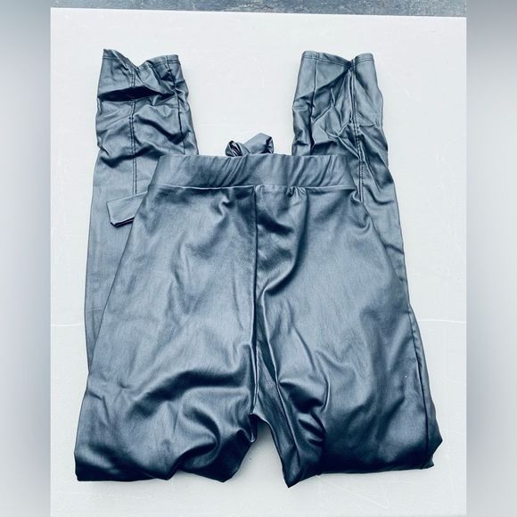 NWT Windsor Black Skinny Leather Pants - Picture 3 of 6